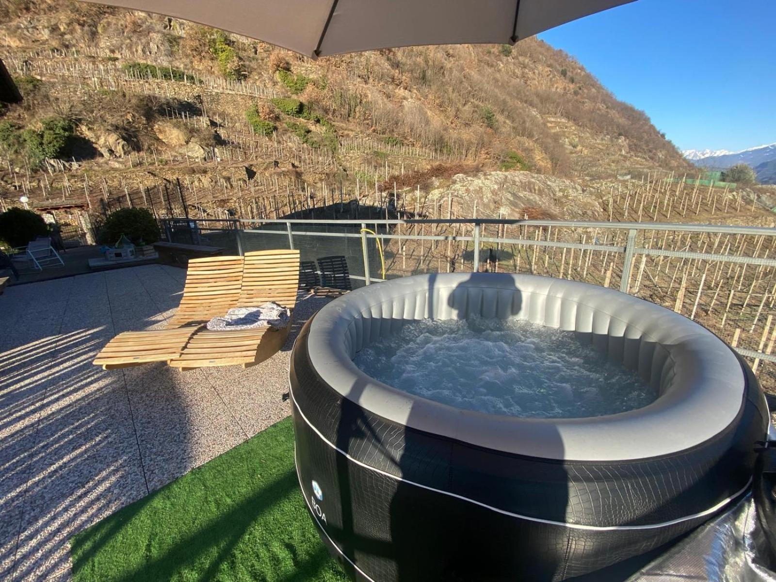 Casa Vacanze La Ca Del Cunfec Sondrio Eksteriør bilde