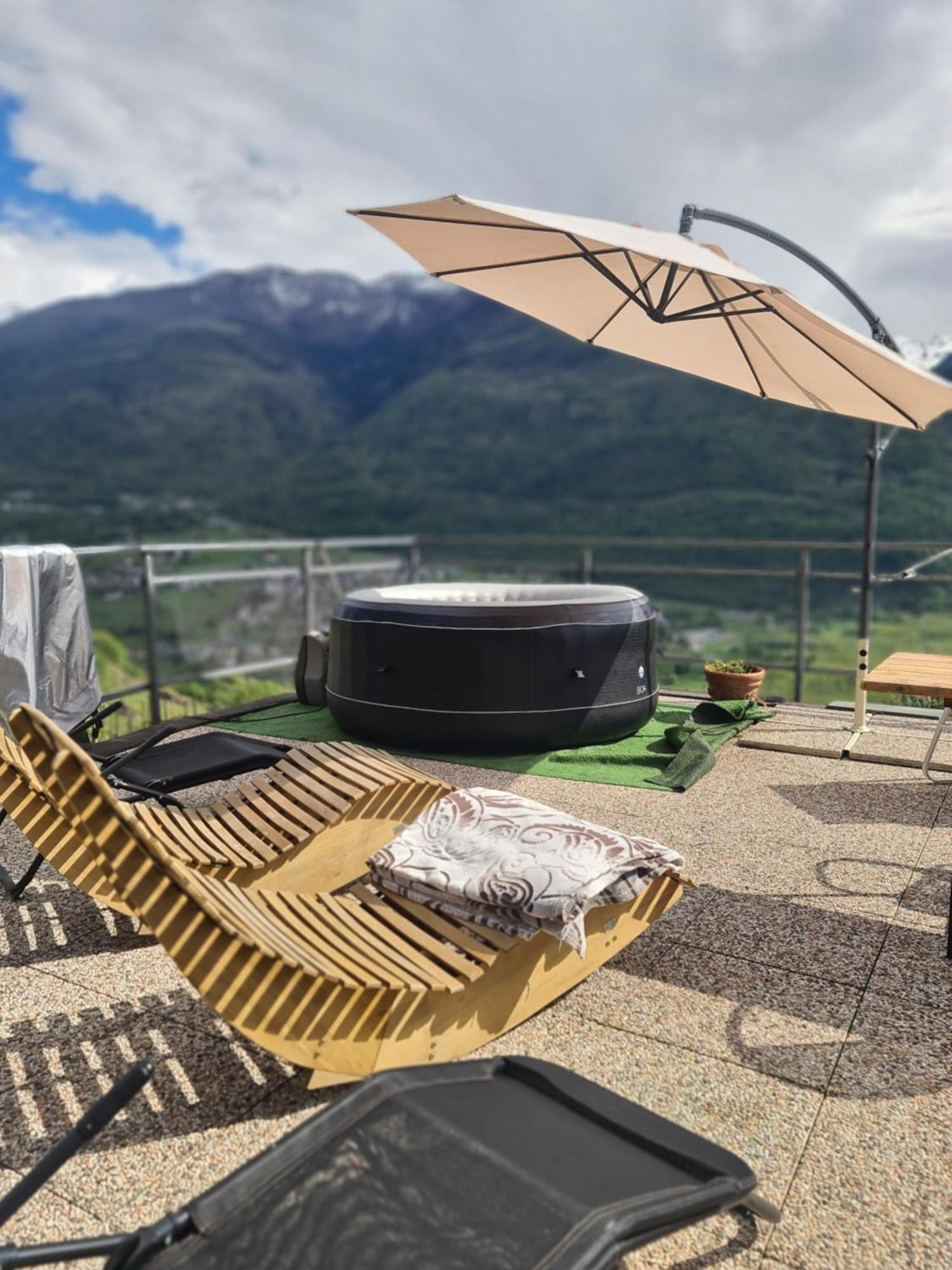 Casa Vacanze La Ca Del Cunfec Sondrio Eksteriør bilde